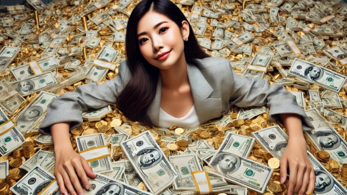 濃密、整齊且上揚的眉毛50歲後能大富大貴。（示意圖／AI生成圖）