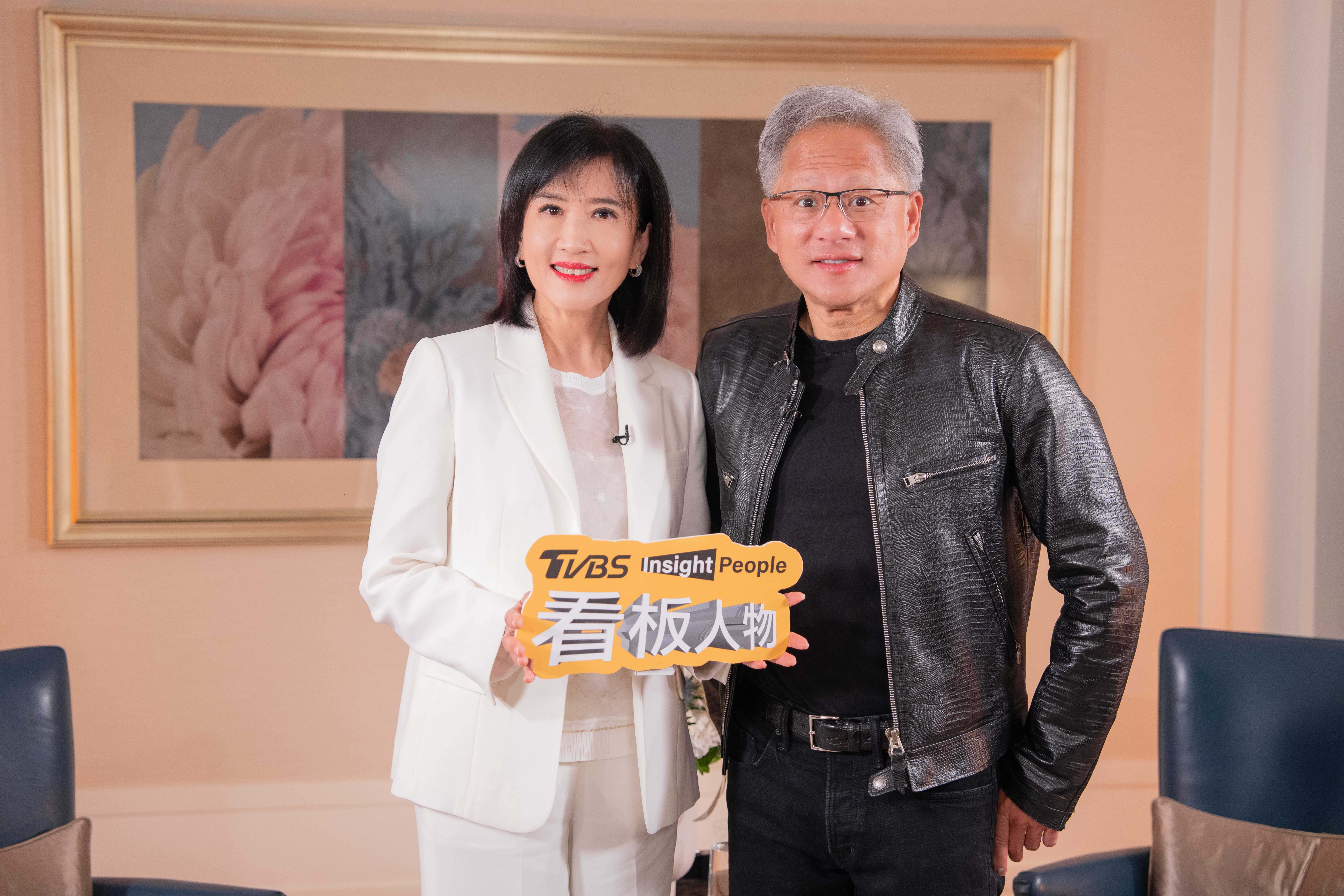 全球掀AI科技風潮 TVBS獨家轉播、專訪黃仁勳再創高峰