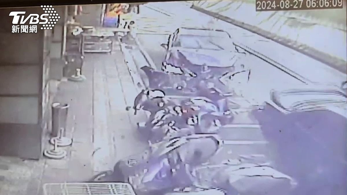 連撞7車釀1死!驚悚撞瞬曝 駕駛稱煞不住