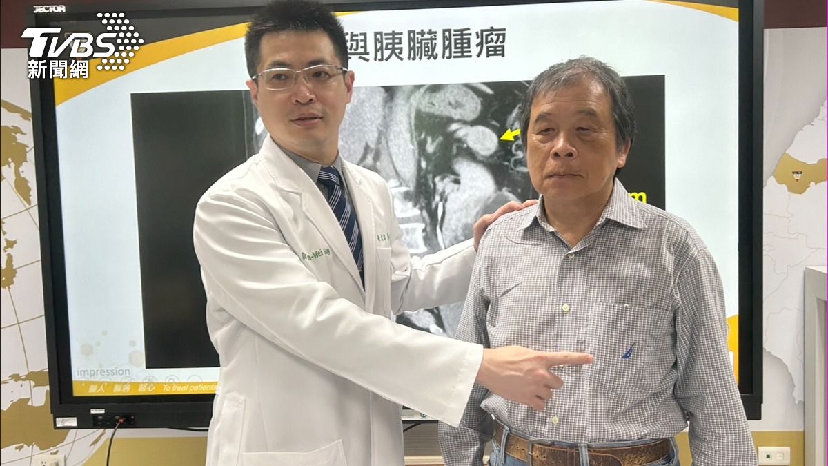 詭異高燒感覺怪!台中老菸槍左腎冒「10公分腫瘤」 急動刀搶命