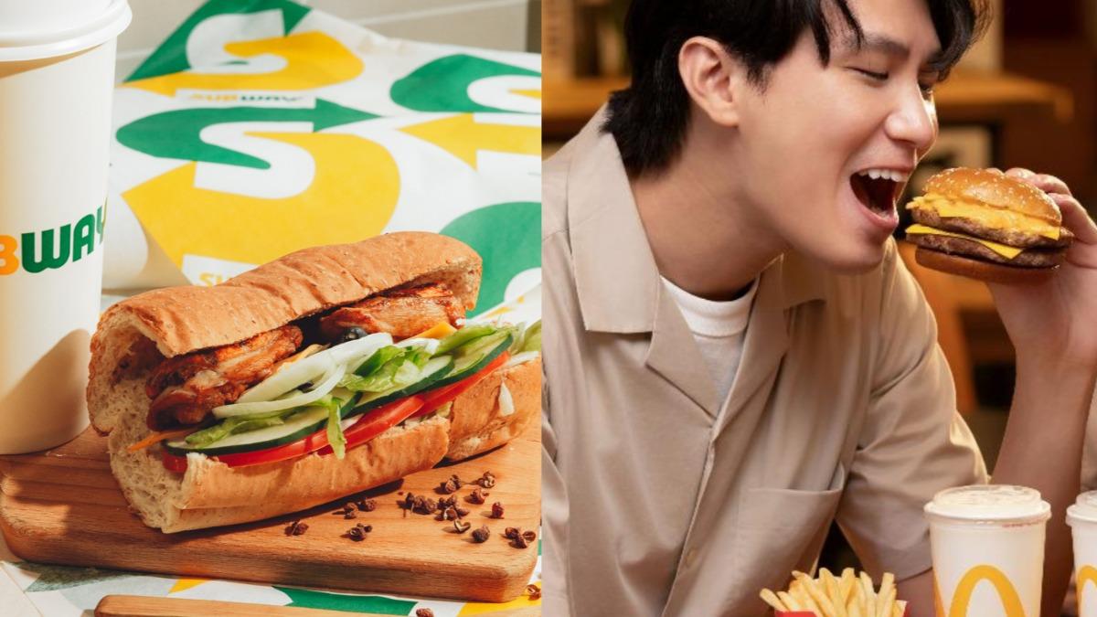 SUBWAY青花椒烤雞腿堡回歸!加碼抽iPhone 麥當勞也推新品