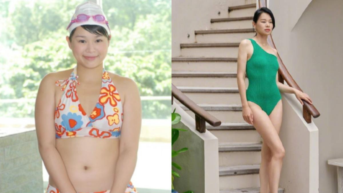 胡杏兒靠吃高蛋白，兩個月瘦了21公斤。（圖／翻攝自胡杏兒微博）