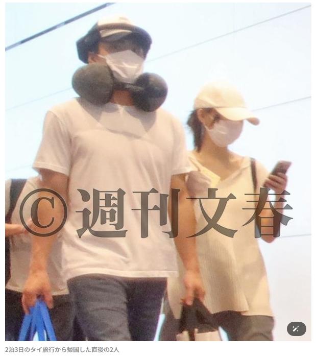 森川葵、森本慎太郎(左)被拍一同祕遊泰國。(圖/翻攝自週刊文春)
