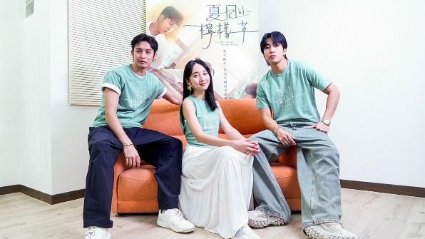 3人合作《夏日的檸檬草》私下也變成好朋友。(圖/羅子欣攝)
