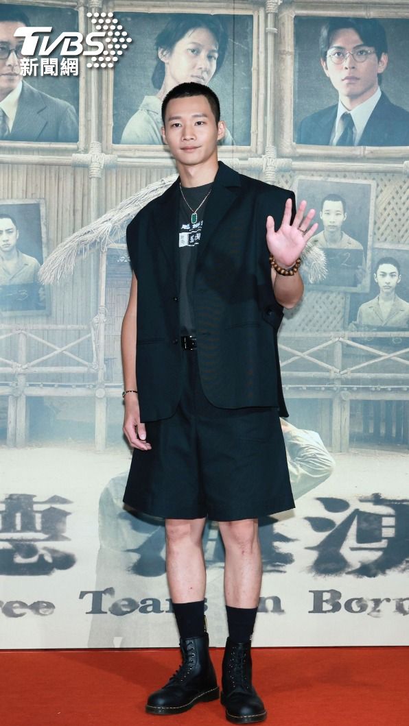 黃冠智多次在拍攝《聽海湧》時淚崩。(圖/趙世平攝)