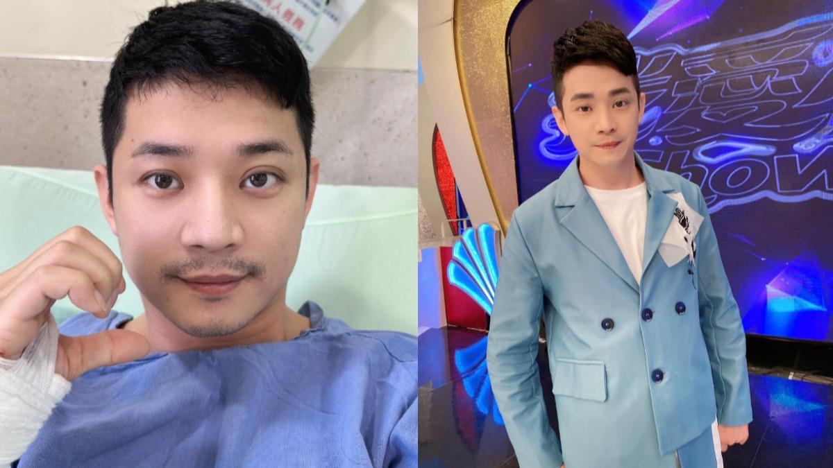 《星光》男星出事了!閃車失控打滑慘摔 濺血爆感染送急診
