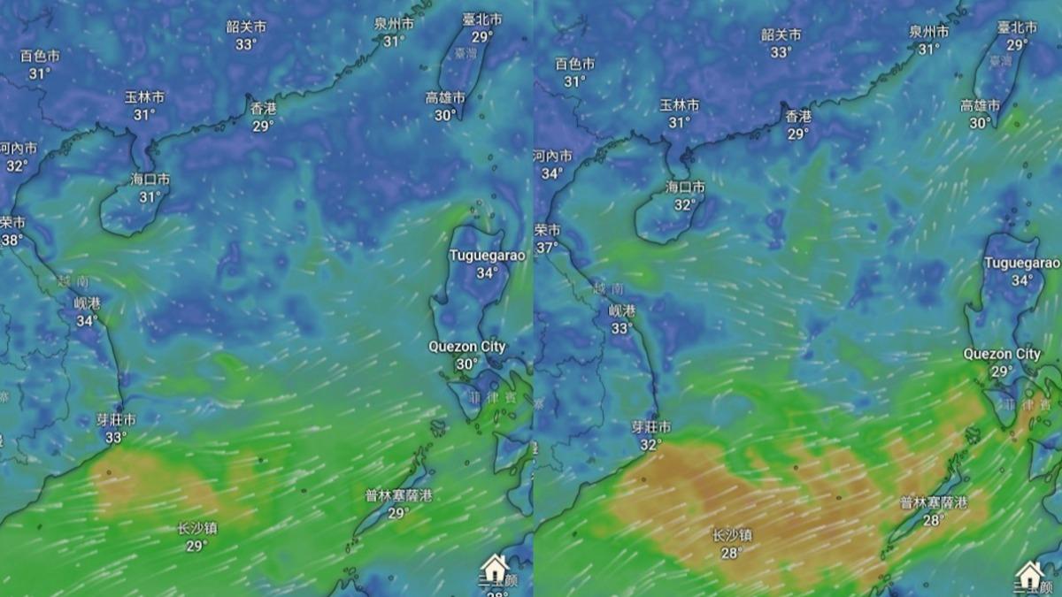 天氣/又有新颱風!歐洲模式估下週「摩羯颱風」將增強 直逼廣東