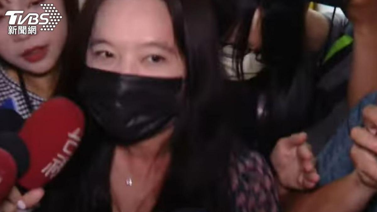 應曉薇遭聲押禁見。(圖/TVBS)