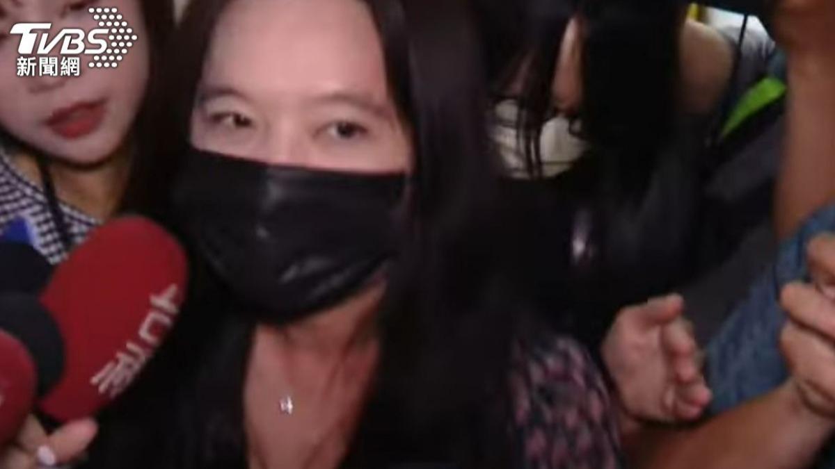 應曉薇遭聲押禁見。（圖／TVBS）