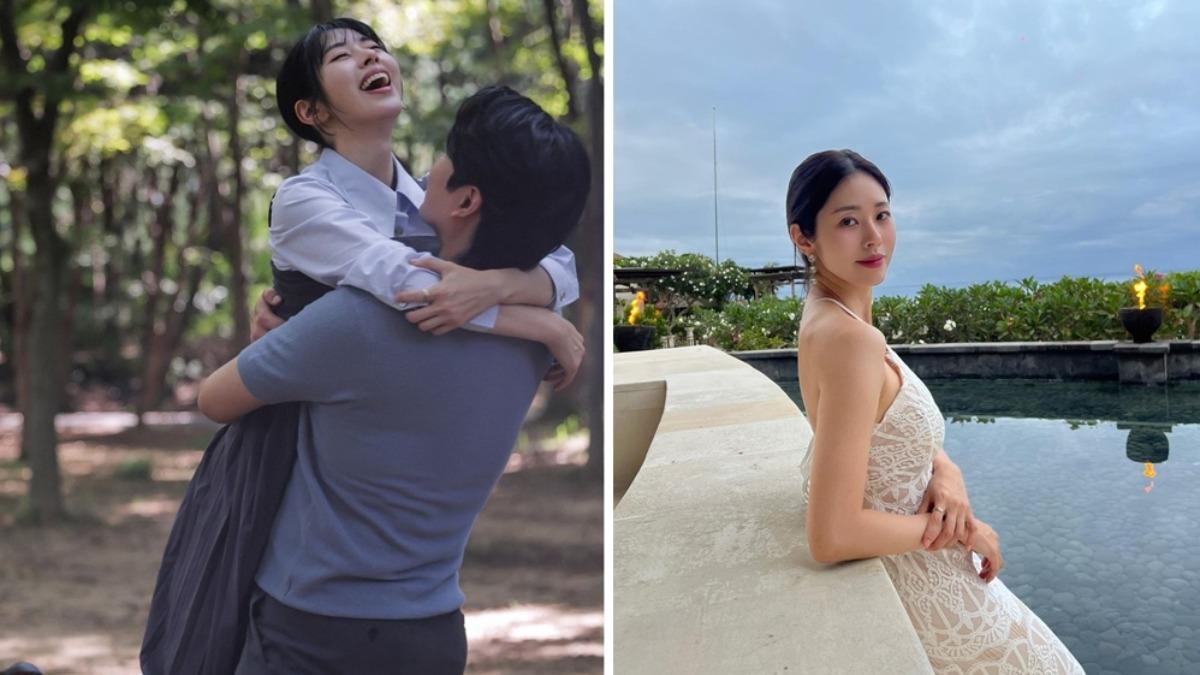 韓女星無預警宣布再婚！甜蜜曬照：謝謝老公願意娶我　震驚演藝圈