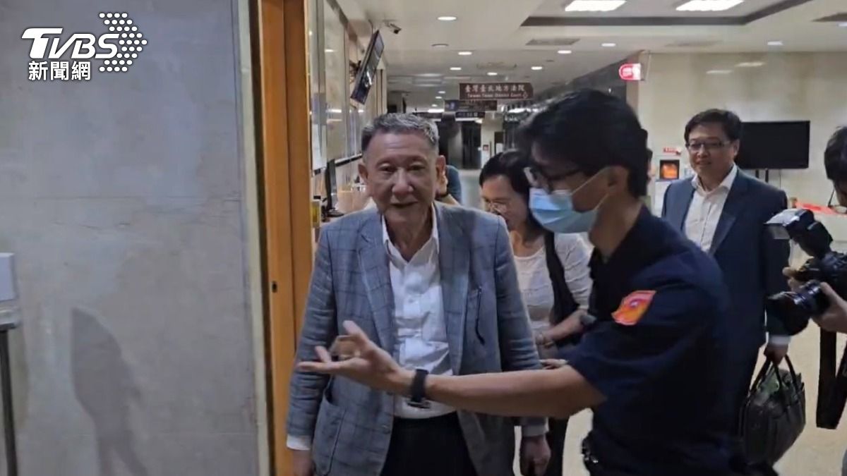 威京集團主席沈慶京。(圖/TVBS)