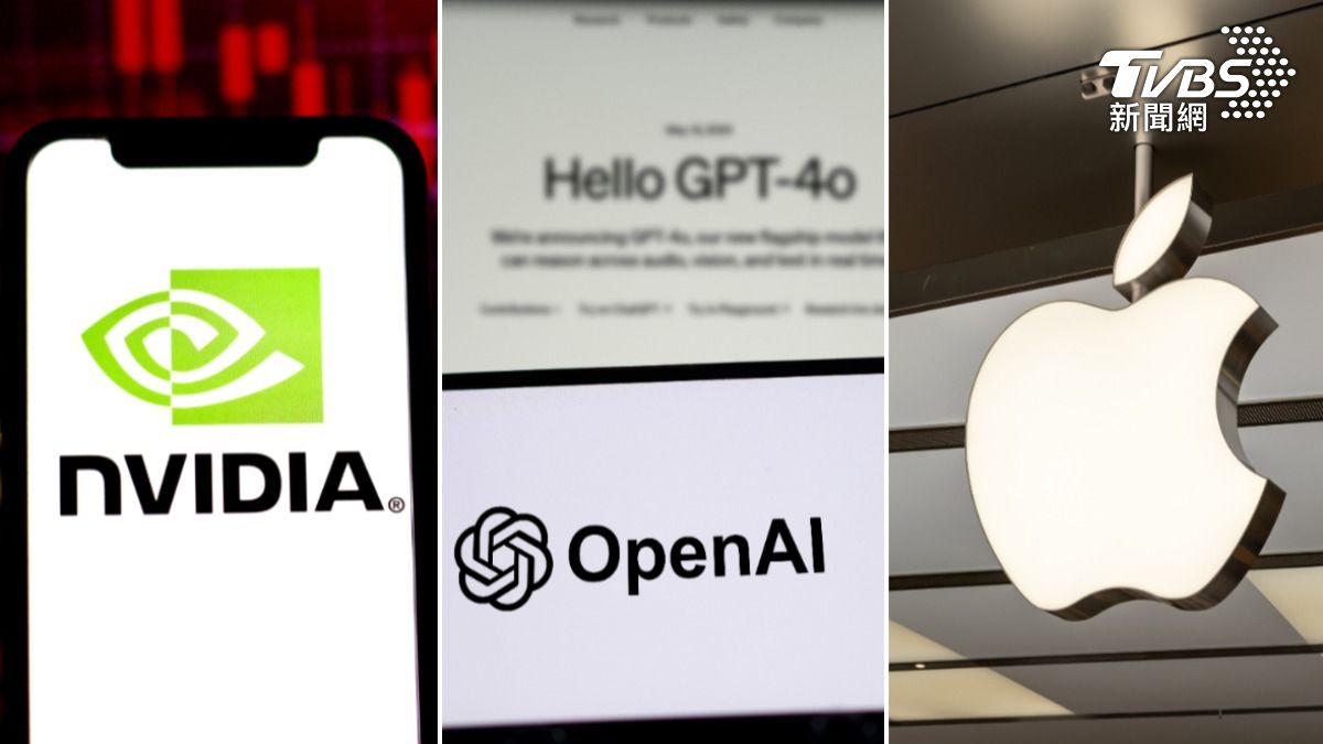 科技巨擘齊聚!輝達、蘋果有望加入OpenAI新融資 估值達3.2兆