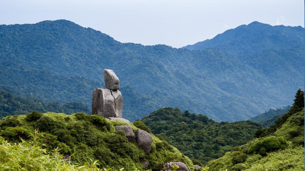 「宮之浦岳」標高1936公尺，是鹿兒島縣和九州地方的最高峰，同時也是日本百名山之一。（圖／翻攝自X@milfort_yk）