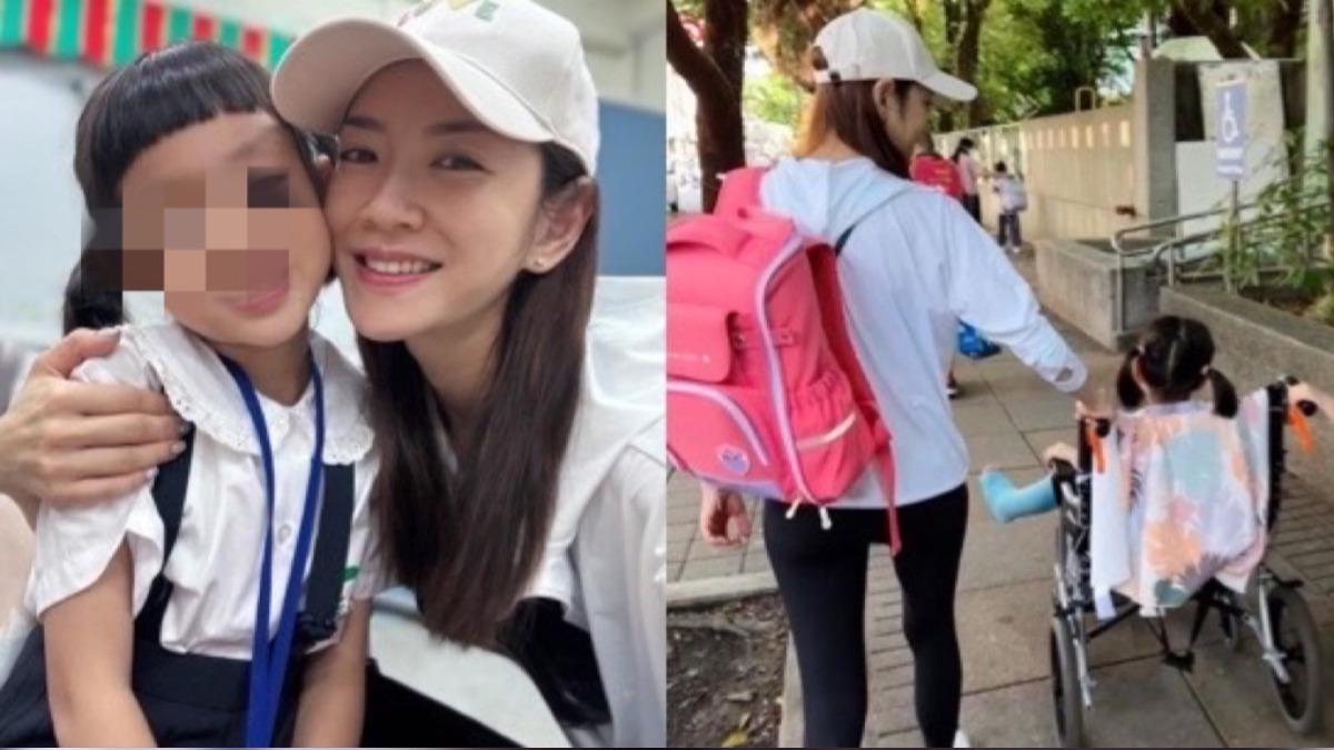 6歲女兒驚傳「左腿脛骨斷兩半」!楊千霈崩潰:放下一切安排