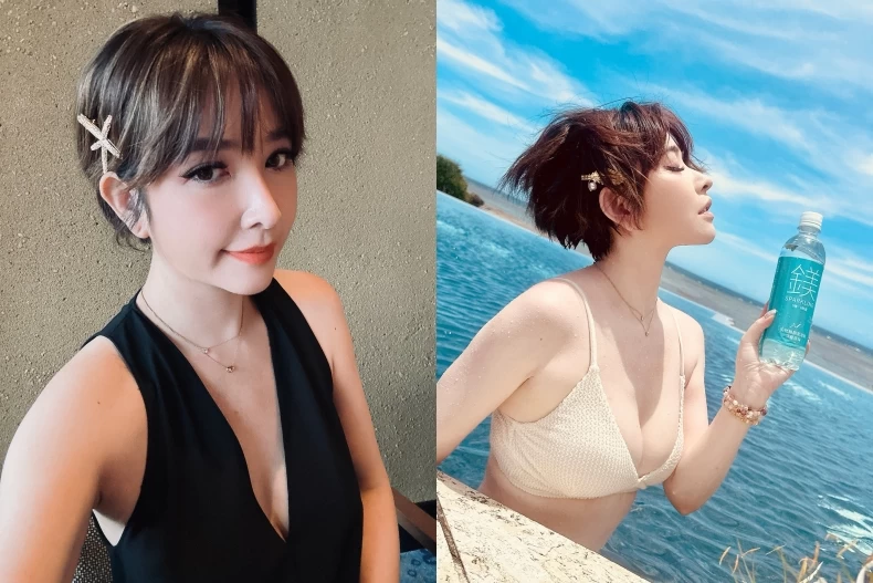 許維恩精靈短髮。（圖／翻攝自IG:sharon701111）