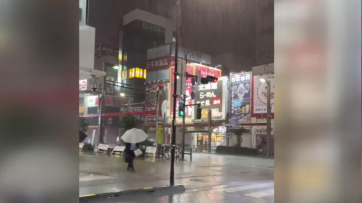 珊珊颱風撲日 由布院道路受阻 旅客:飯店停電