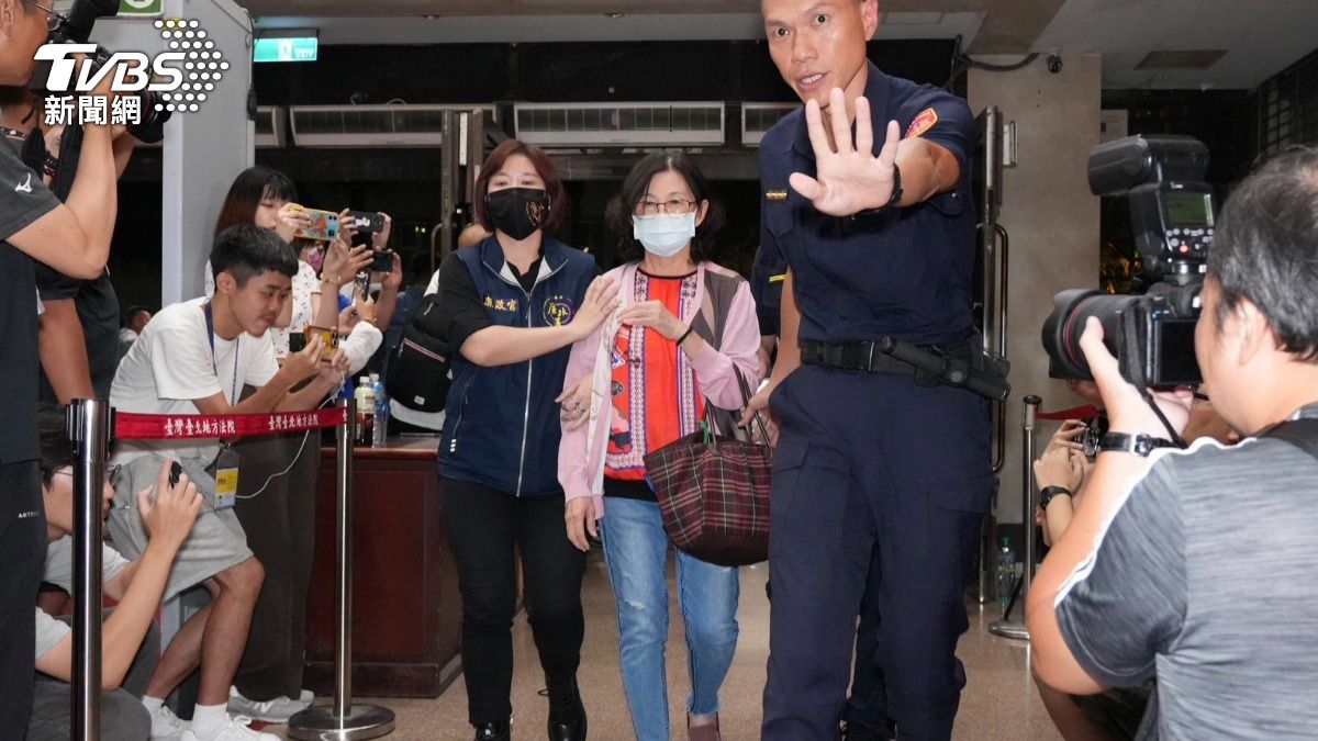 彭振聲的妻子謝夏蕎先前以證人身分接受訊問。（圖／TVBS資料畫面）