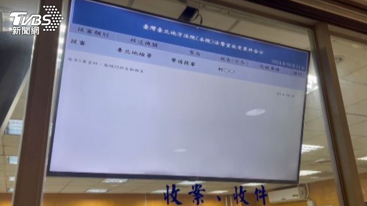 北院開庭審理柯文哲聲請提審一案。(圖/TVBS)