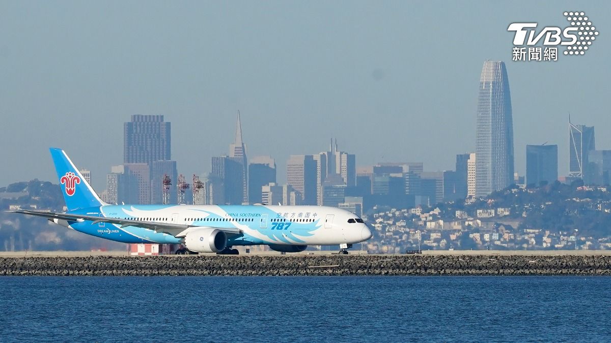中國南方航空(China Southern Airlines)。(圖/達志影像美聯社)