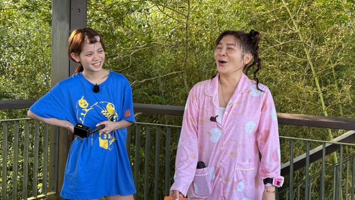 王彩樺《綜藝玩很大》錄影無預警淚崩! 抱女兒痛哭畫面曝