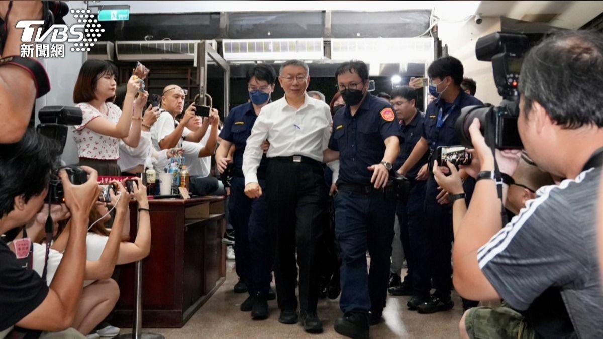 柯文哲遭聲押禁見!律師認「違法圖利明顯」:此劫難逃