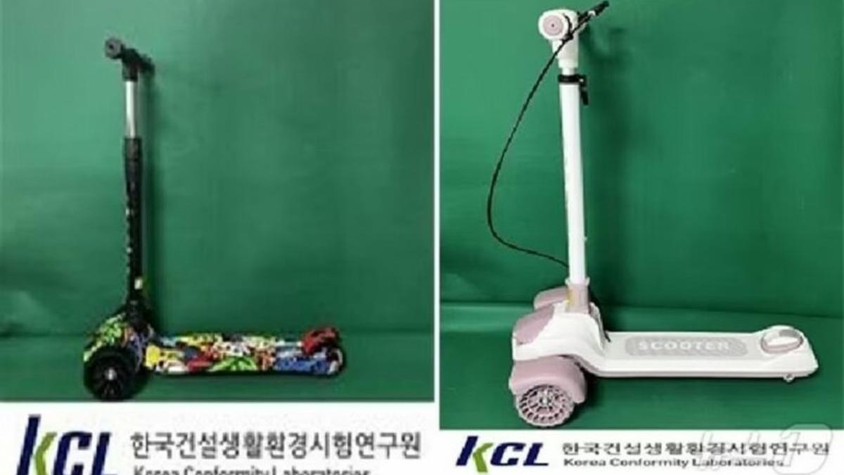 韓查驗中國電商兒童運動用品　塑化劑超標258倍、沒附手煞車