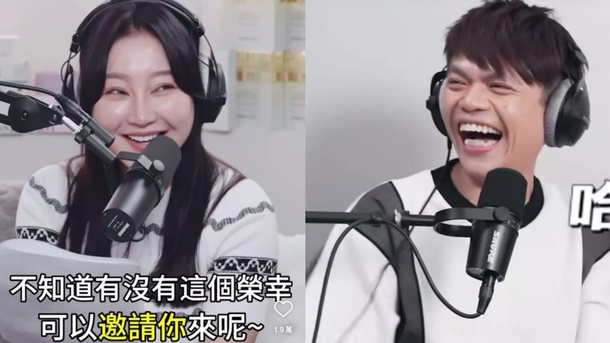 天后闆妹的「好效率」讓蔡阿嘎也笑翻。(圖/翻攝自Instagram 天后闆妹)