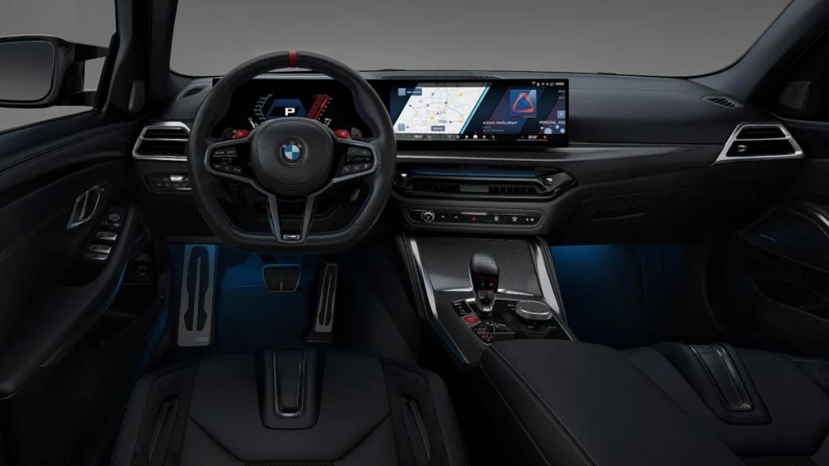 改款M3導入BMW OS 8.5車載系統。(圖/BMW提供)