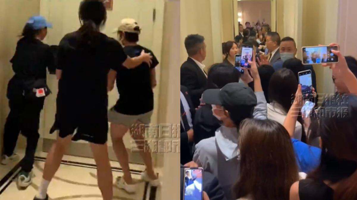 喪屍狂粉!上百人「猛追圍堵」 全紅嬋嚇到躲廁所哭