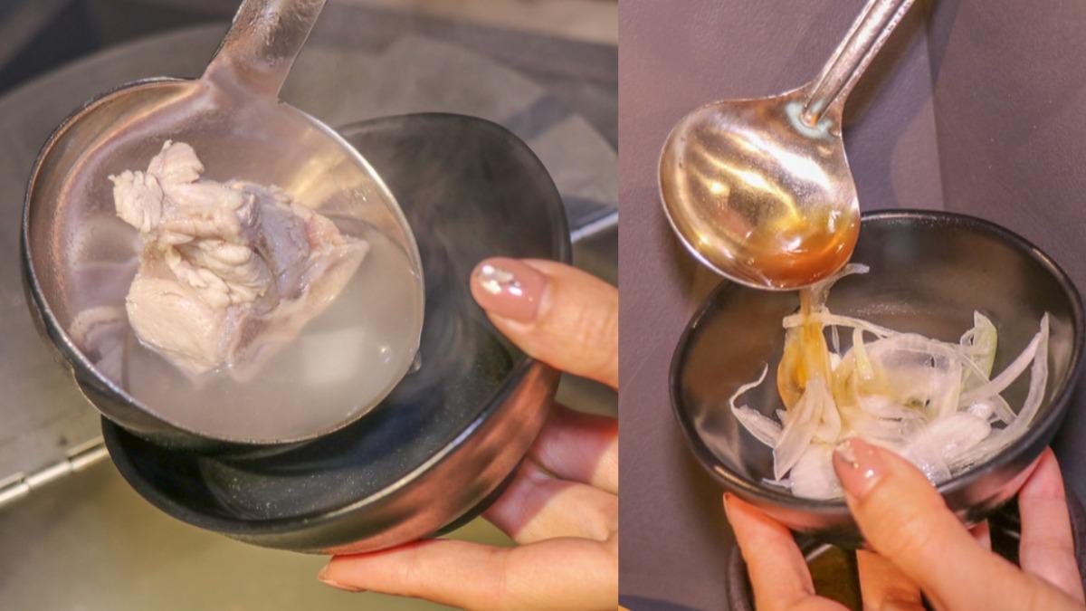 店內還有自助佐料區,選擇多樣,每天也有免費的湯品供應。(圖/加小菲愛碎碎唸)
