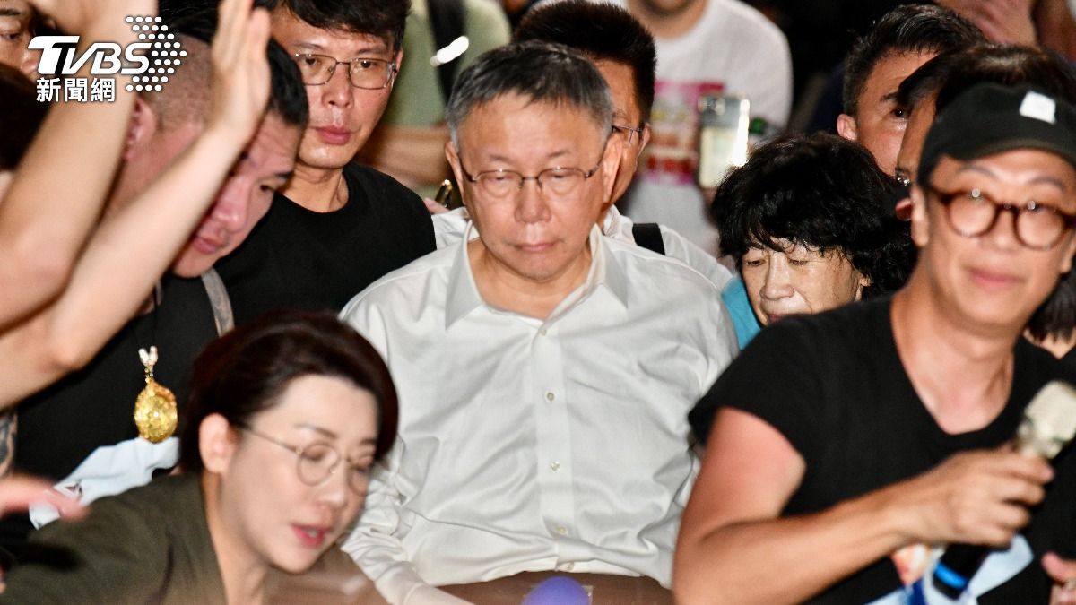 台北地院2日裁定柯文哲無保請回。(圖/胡瑞麒 攝)