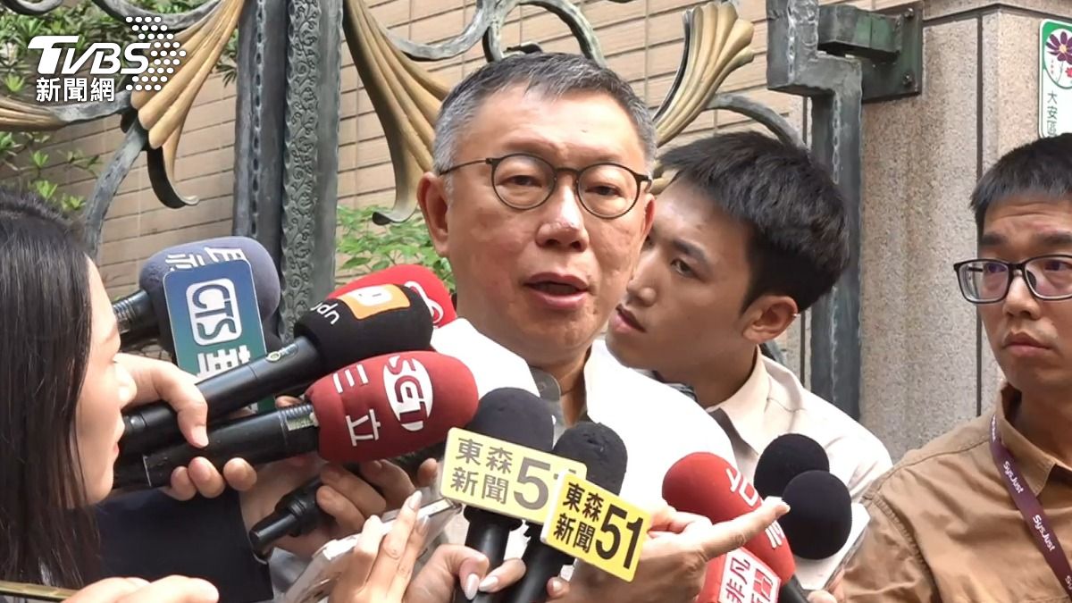 柯文哲反擊了!轟綠「新黨國體制」:政府動員全部力量查我