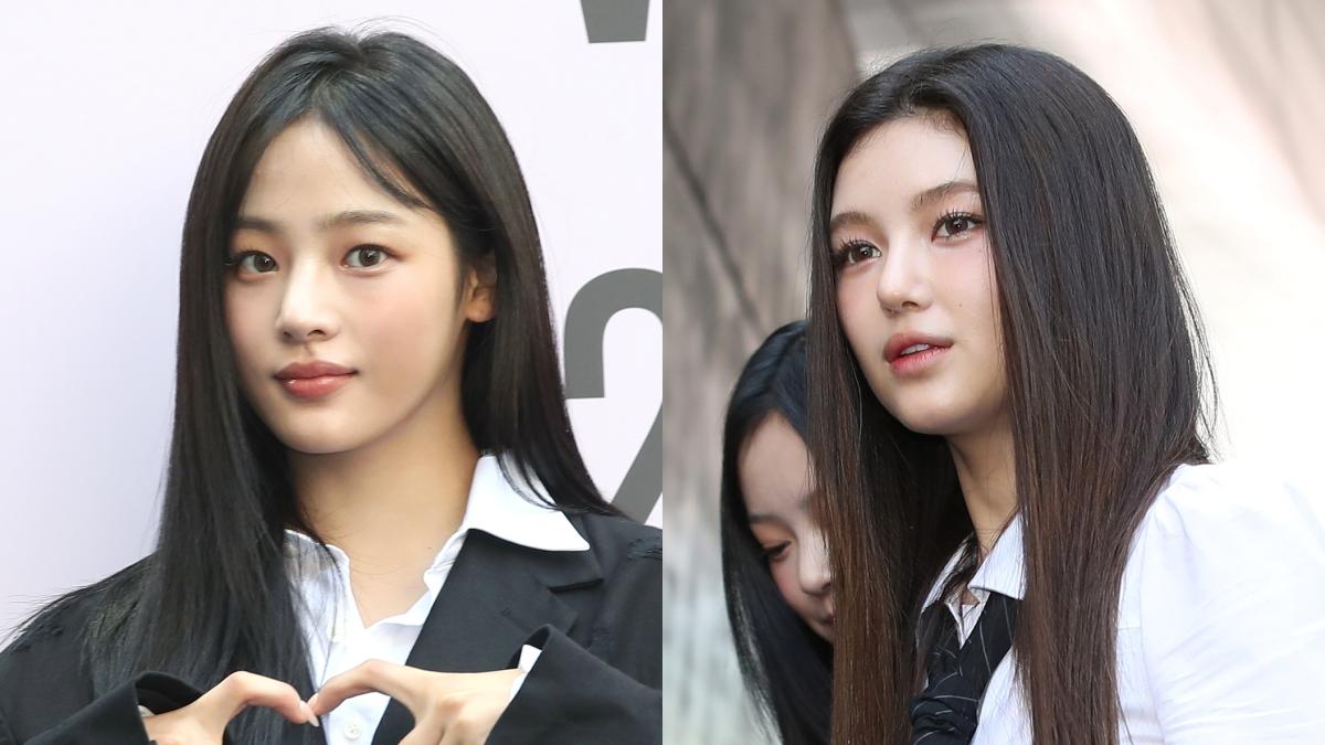 Minji（左）、Danielle都透過文章抒發對於閔熙珍遭解任的心情。（圖／news1提供）