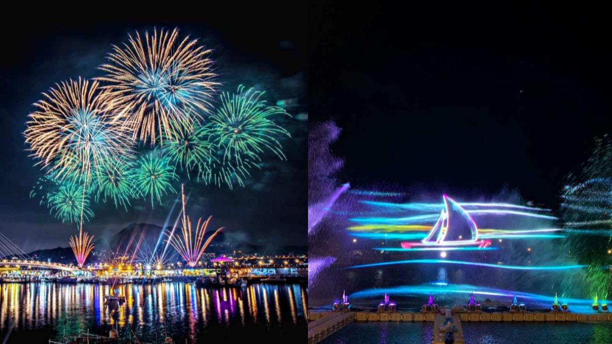 把握最終場!2024淡水漁人碼頭煙火秀 光雕秀全新升級