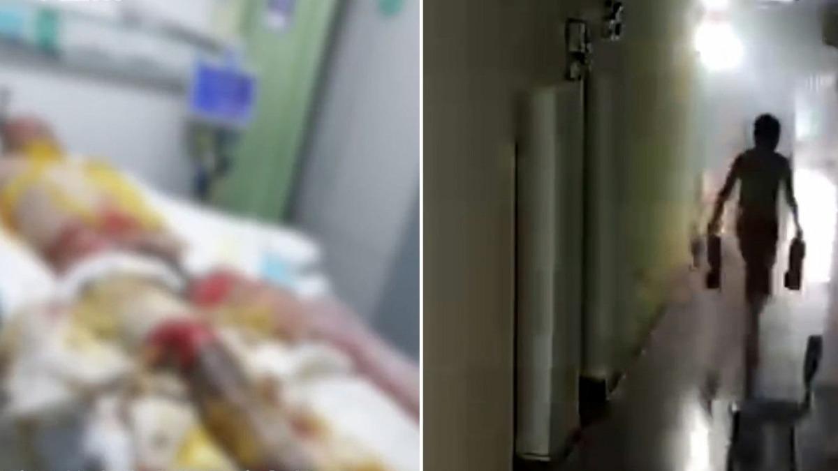 充電爆炸!陸男大生急落跑「不忘關門」 室友困火場燒到命危