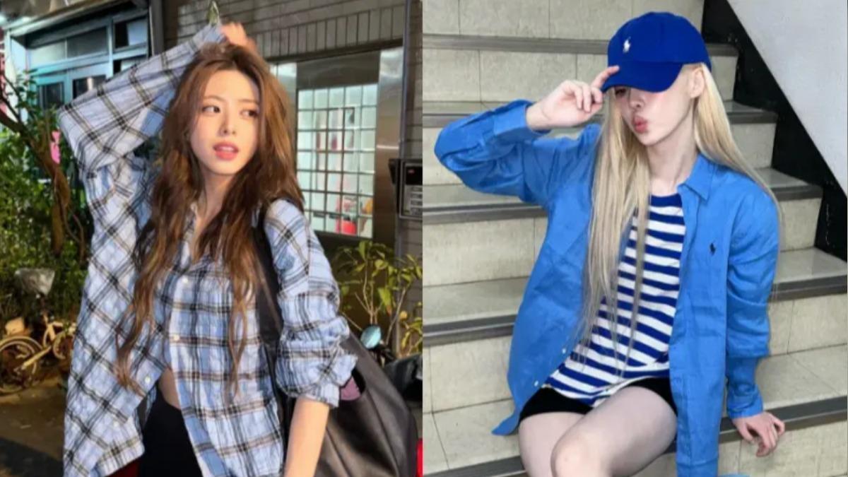 格子襯衫先別丟！3大韓妞「早秋襯衫穿搭」公開　這顏色最顯白