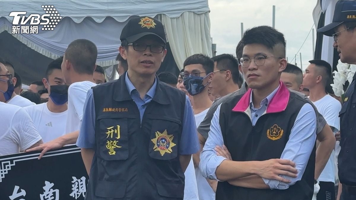 屏東警方上緊發條。(圖/TVBS)