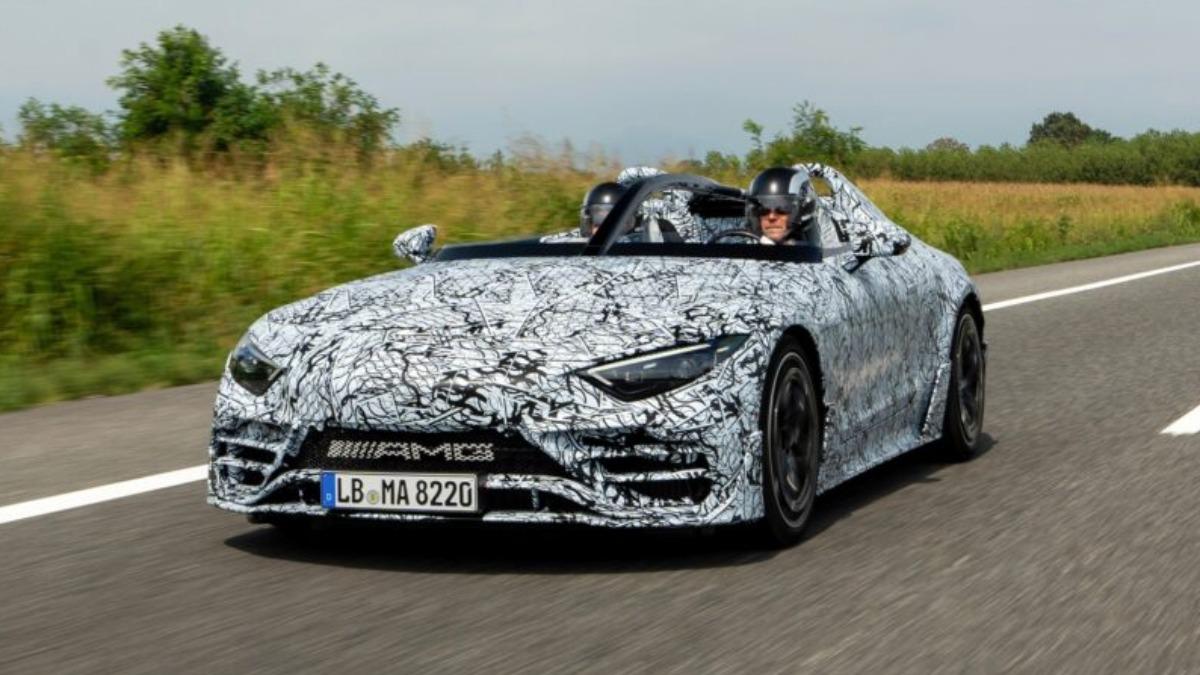 全球僅250台!無車頂版M-AMG PureSpeed 進入最終測試階段