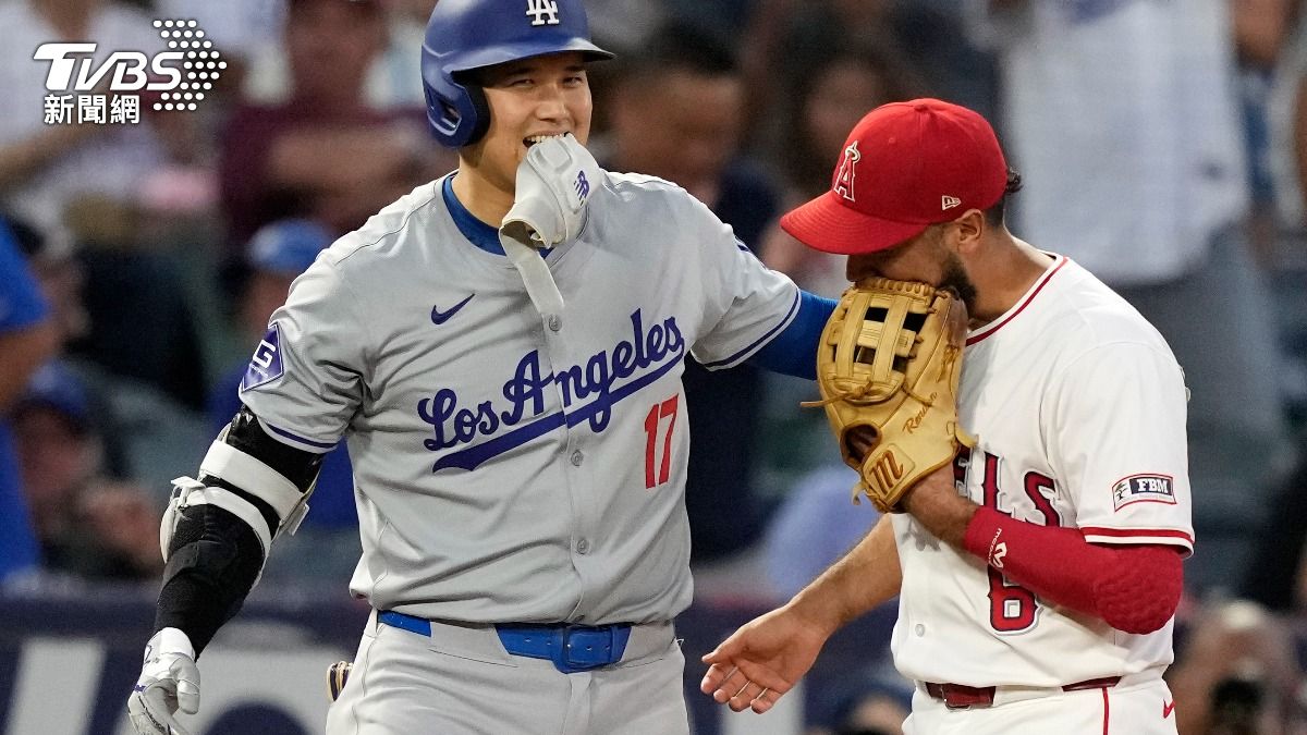 MLB/重返天使遭敬遠!大谷翔平「百打點M1」 道奇鏖戰10局奪勝