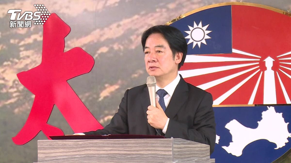 賴清德被俄羅斯外交部嗆「狗吠」。(圖/TVBS)