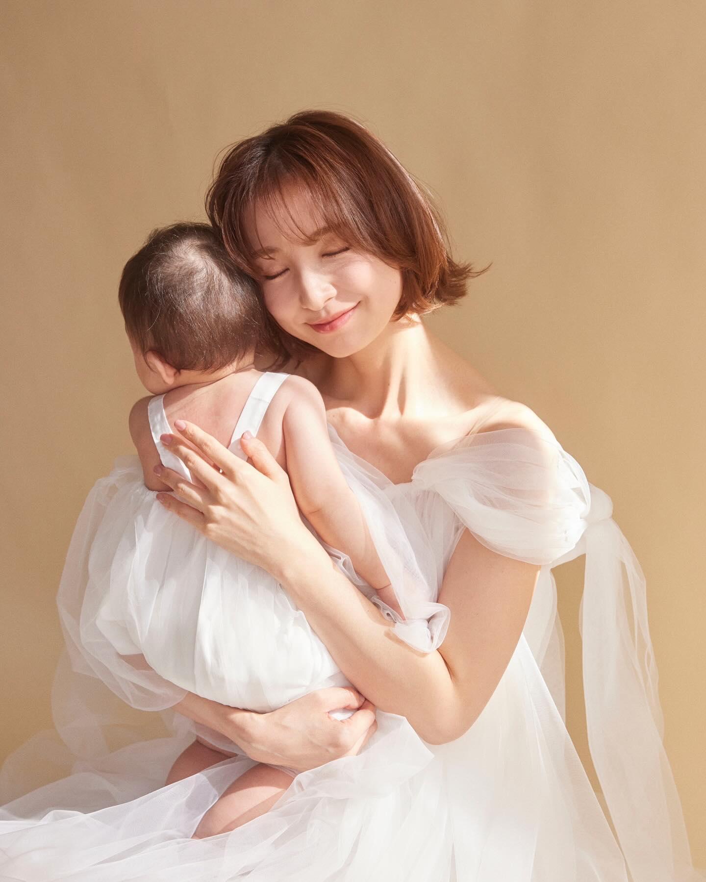 篠田麻里子曾在社群強調,新對象對她跟對女兒都很好。(圖/翻攝自篠田麻里子IG)