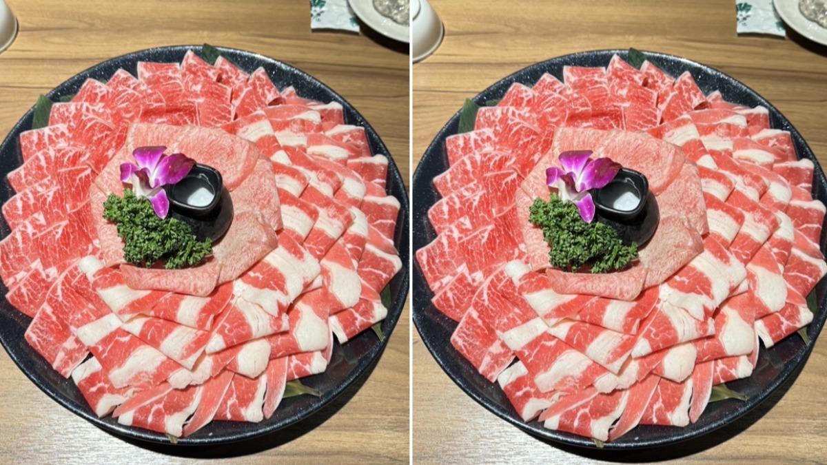 20盎司的「狂犇三拼」(788元,份)為全新菜單,主要為板腱牛肉、牛舌與韓式培根牛,喜愛吃牛肉的可別錯過。(圖/泰滾)