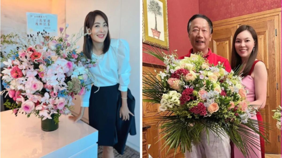 收郭台銘花禮爽喊「現在我是賈董!」 賈永婕邀曾馨瑩:來血拼喔