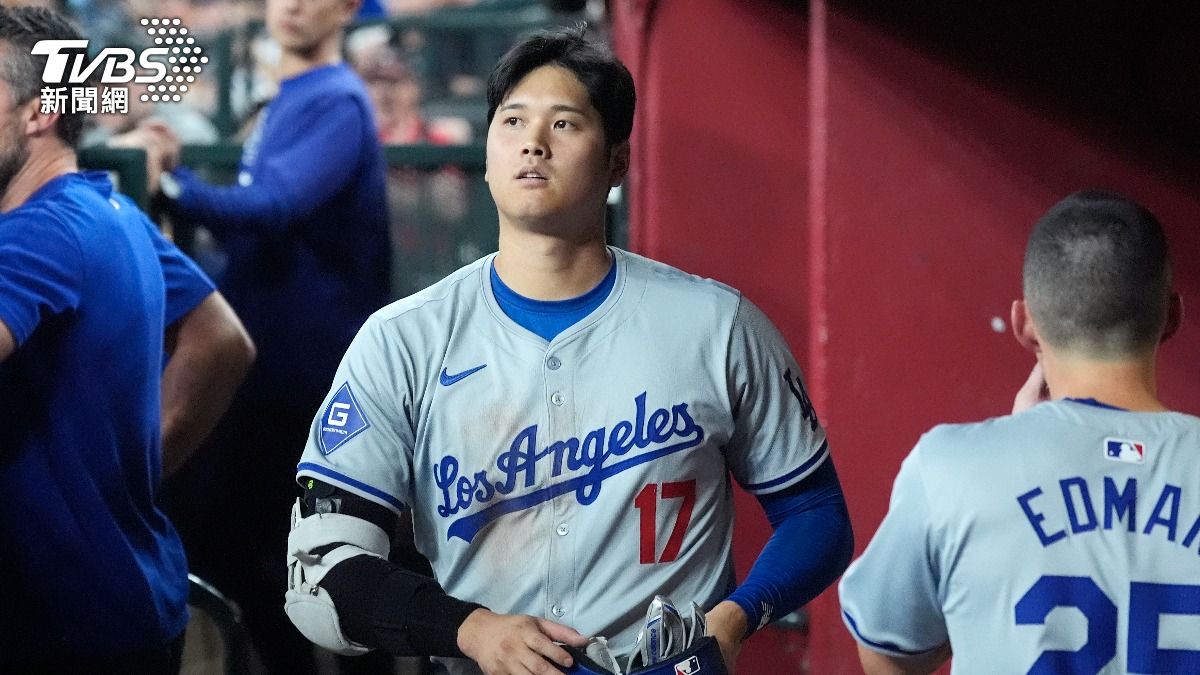 大谷翔平以「50盜50轟」為目標挑戰。(圖／達志影像美聯社)