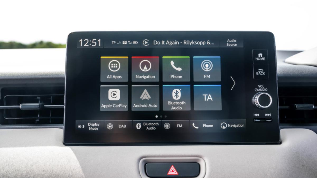 HR-V 9吋中央資訊娛樂螢幕。(圖/Honda提供)