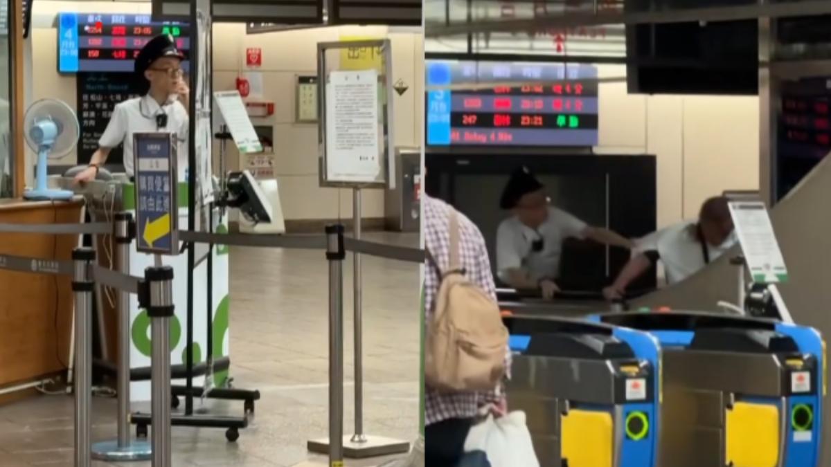 沒票硬闖！北車醉漢衝台鐵剪票口　站務員急電：我抓不住他