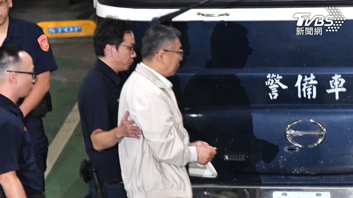 柯文哲遭上銬羈押！首日「3餐菜色」曝　沒冷氣恐洗冷水澡