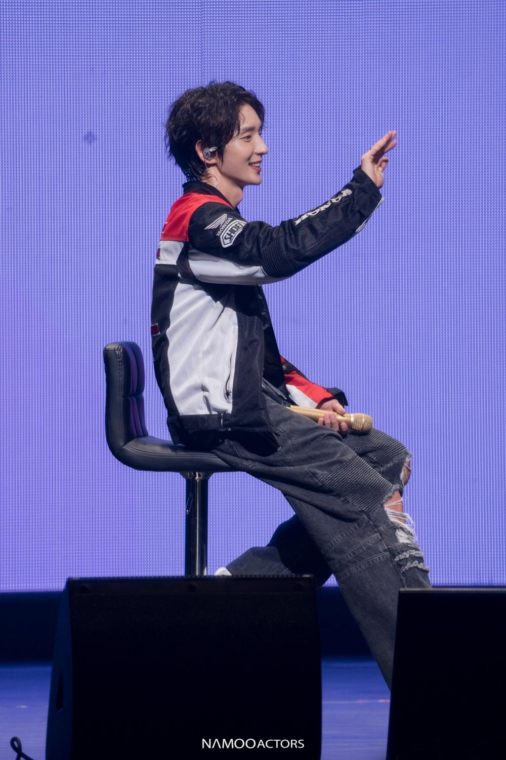 李準基曾在首爾場見面會唱五月天〈知足〉。(圖/遠雄創藝提供)
