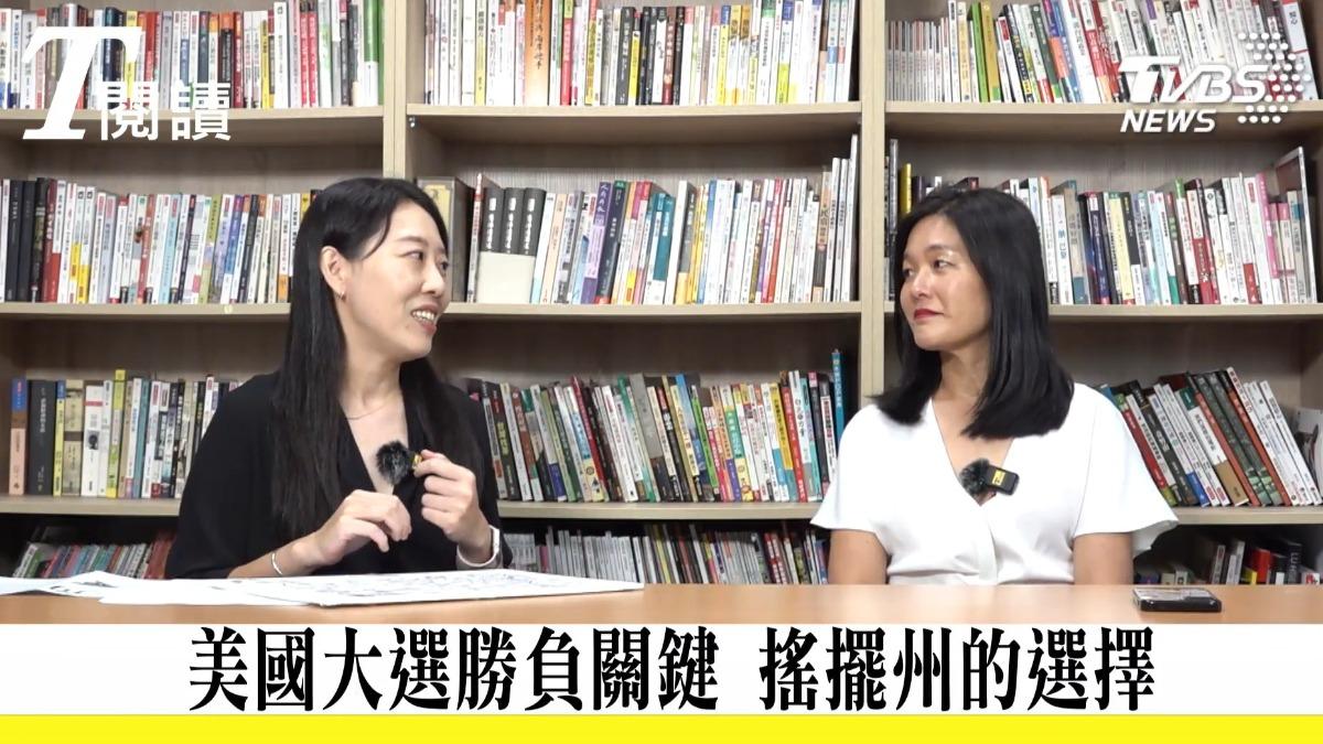 TVBS國際新聞評論員余文琦接受T閱讀訪談（圖／TVBS提供）