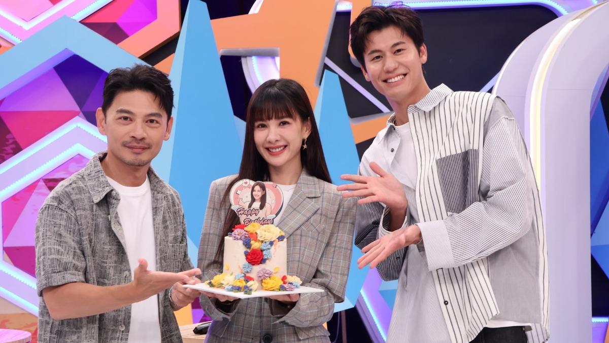 阿Ken(左起)、安心亞、風田。(圖/中天提供)